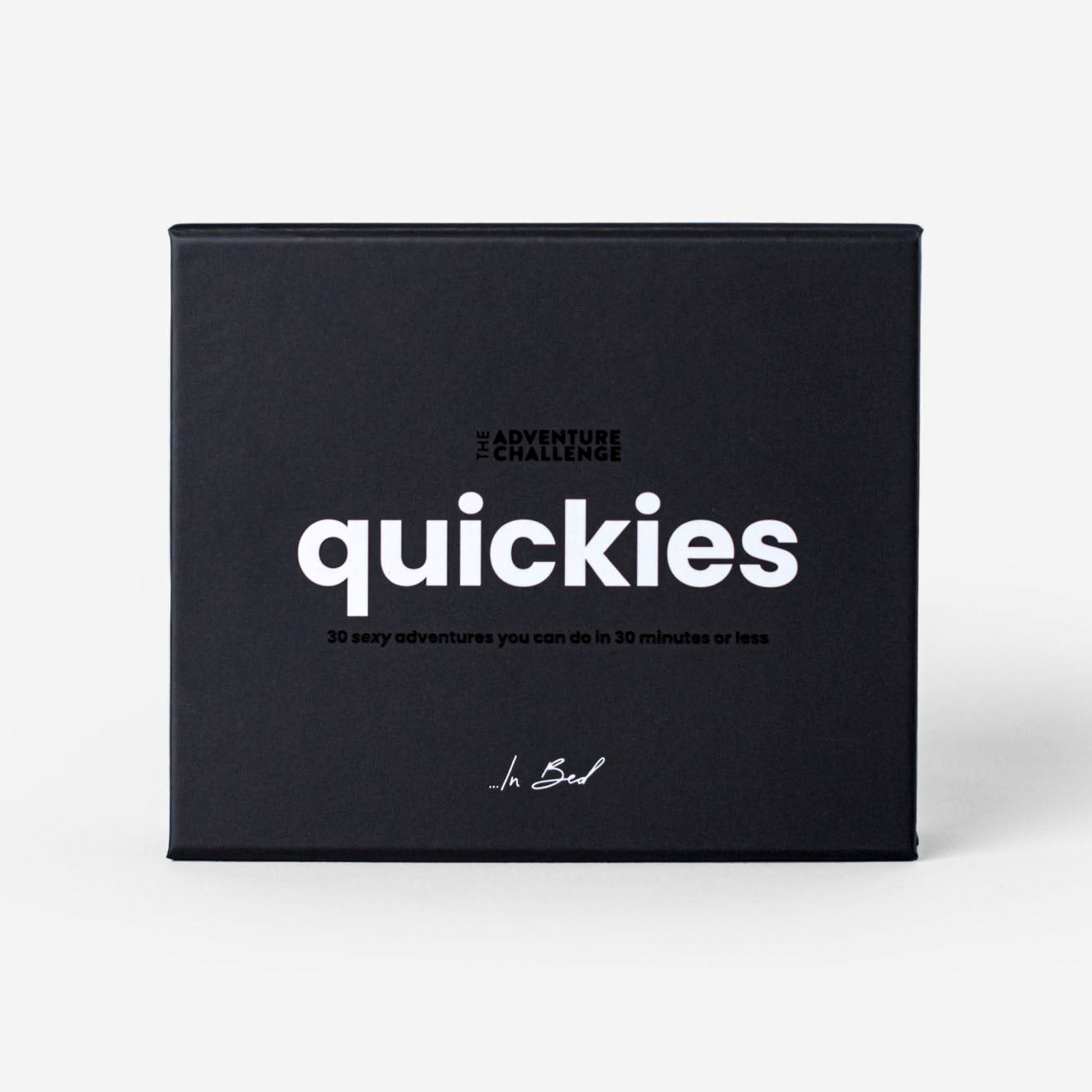 Quickies intimate game for couples from The Adventure Challenge!