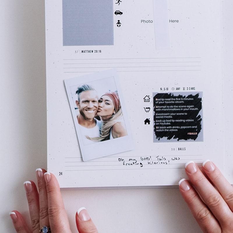 The polaroid camera makes every new date night into a special keepsake